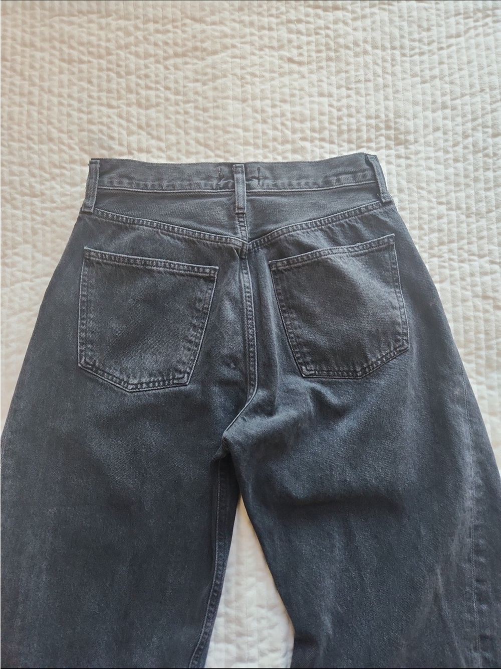 Agolde Luna High Rise black jeans size 28 - Picture 7 of 12